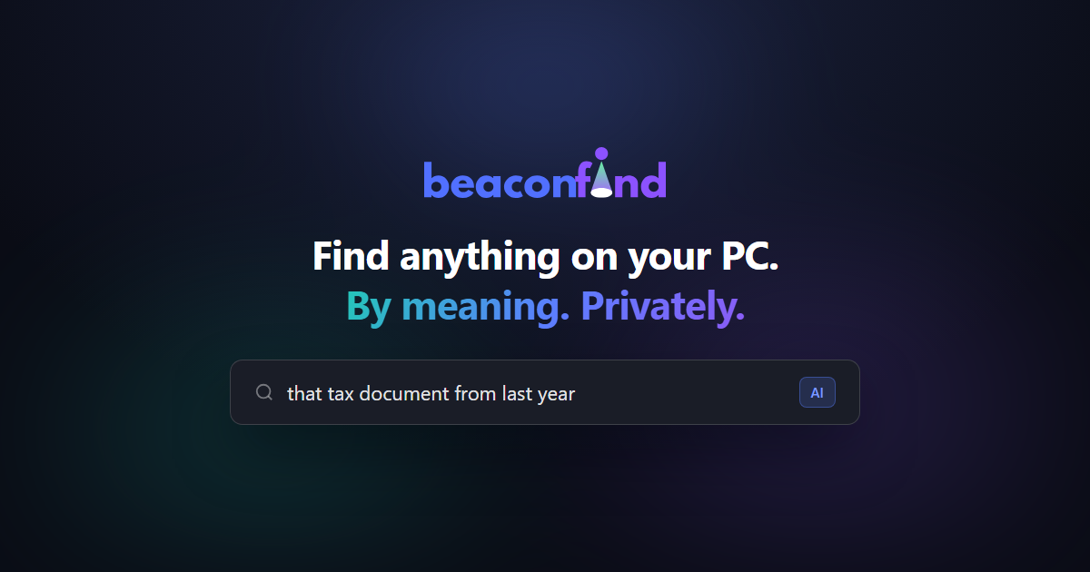 BeaconFind screenshot