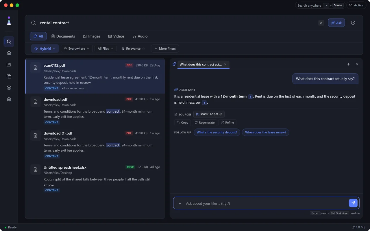 BeaconFind: Ask a question, get an answer with sources
