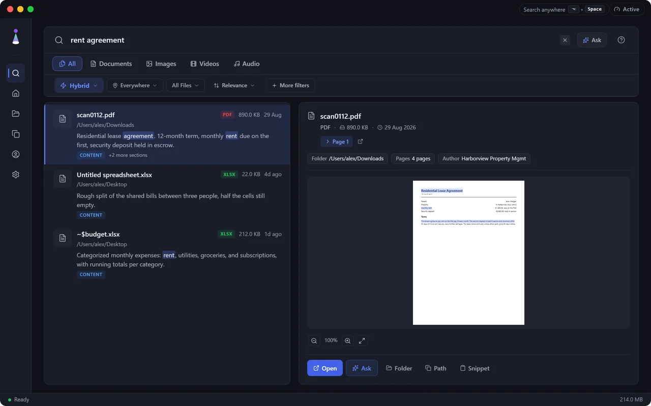 BeaconFind: Read it without opening it