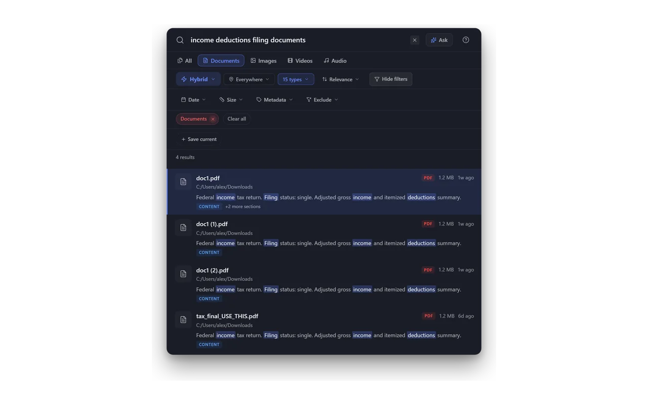 BeaconFind: Narrow it down without breaking your flow